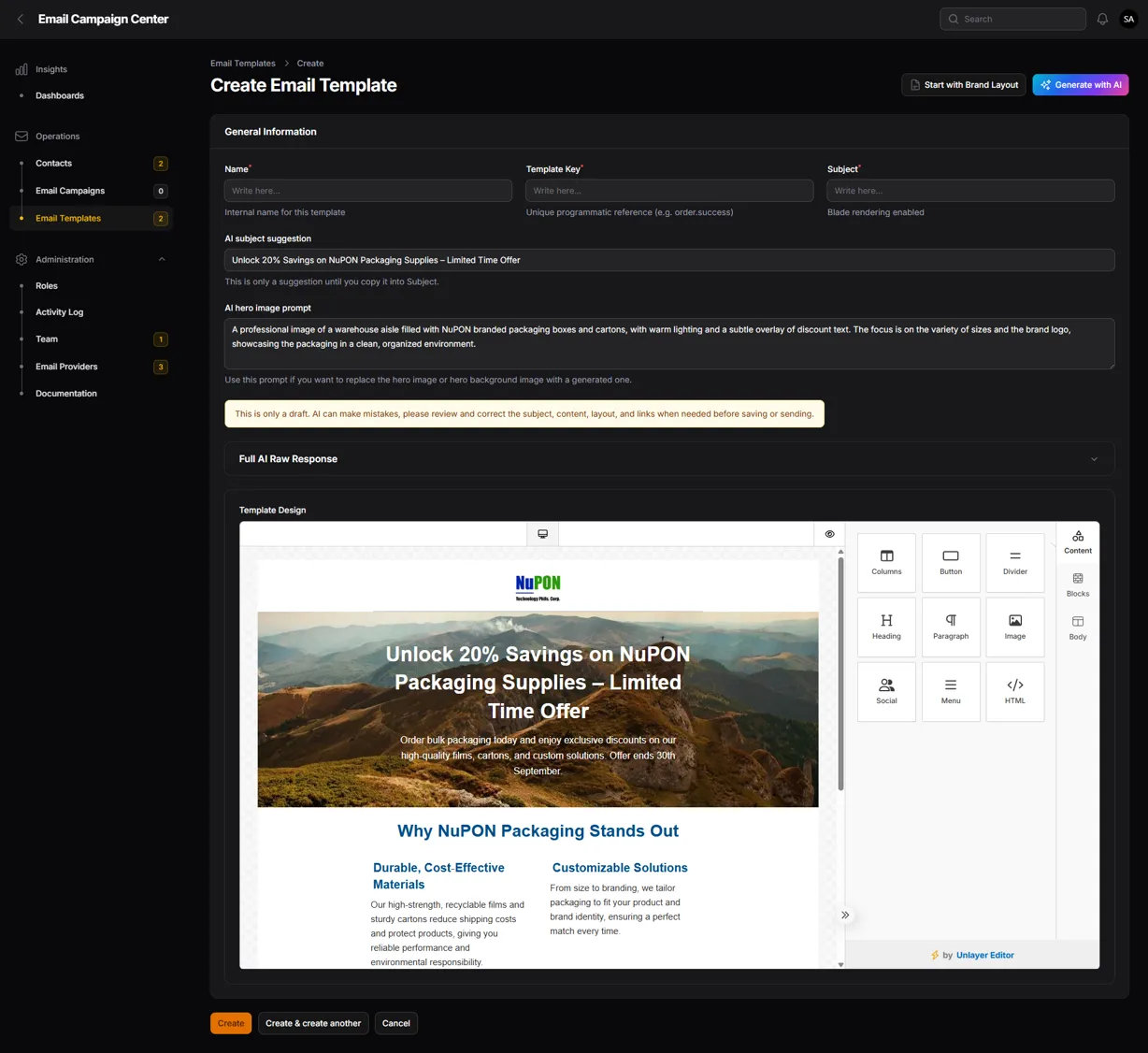 Email Campaign Center image 5